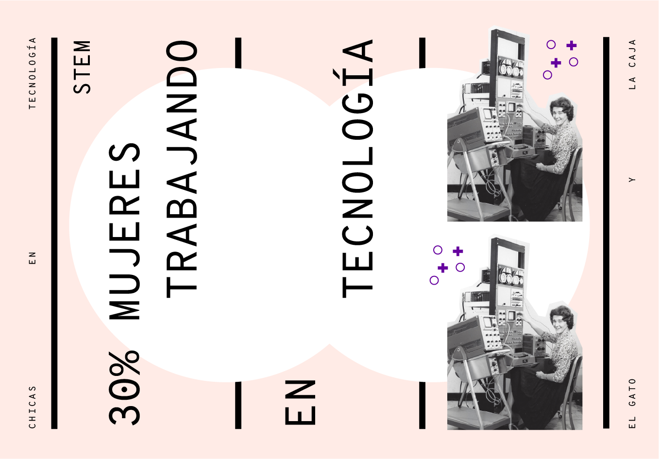 30% mujeres trabajando en tecnología